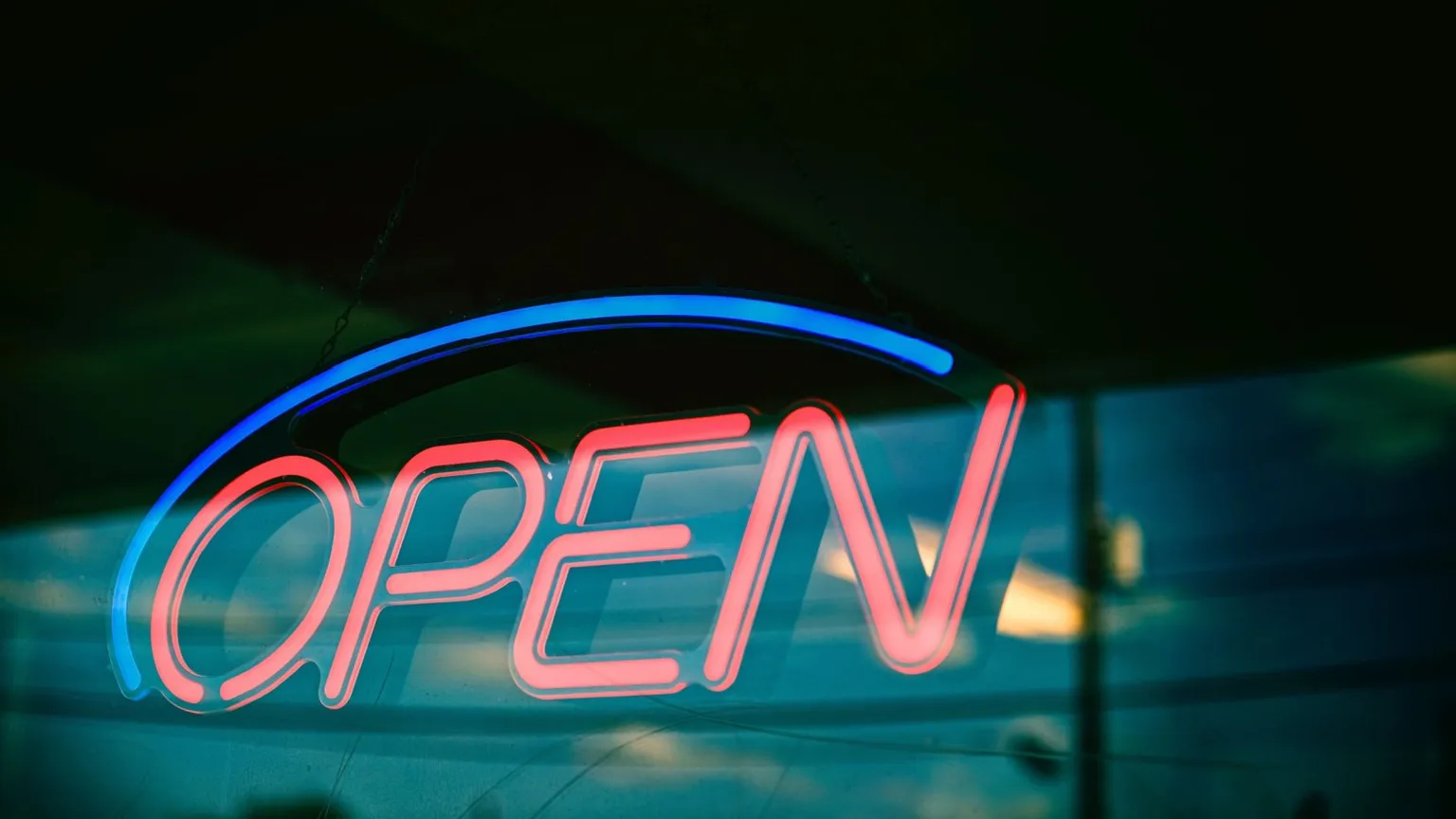 Open for business. Source: Shutterstock