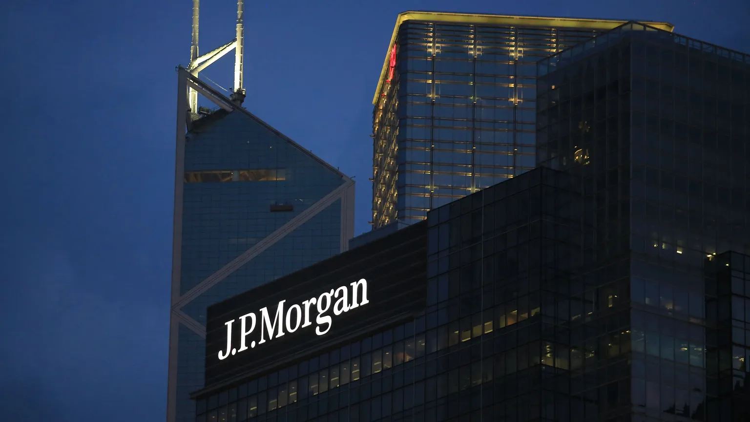 The JP Morgan building in Hong Kong. Image: Lewis Tse/Shutterstock.com