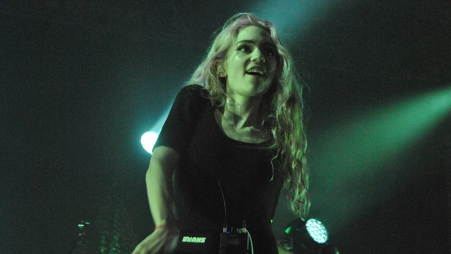Musician Grimes at the Governors Ball in New York in 2014. Image: Jordan Uhl/Flickr