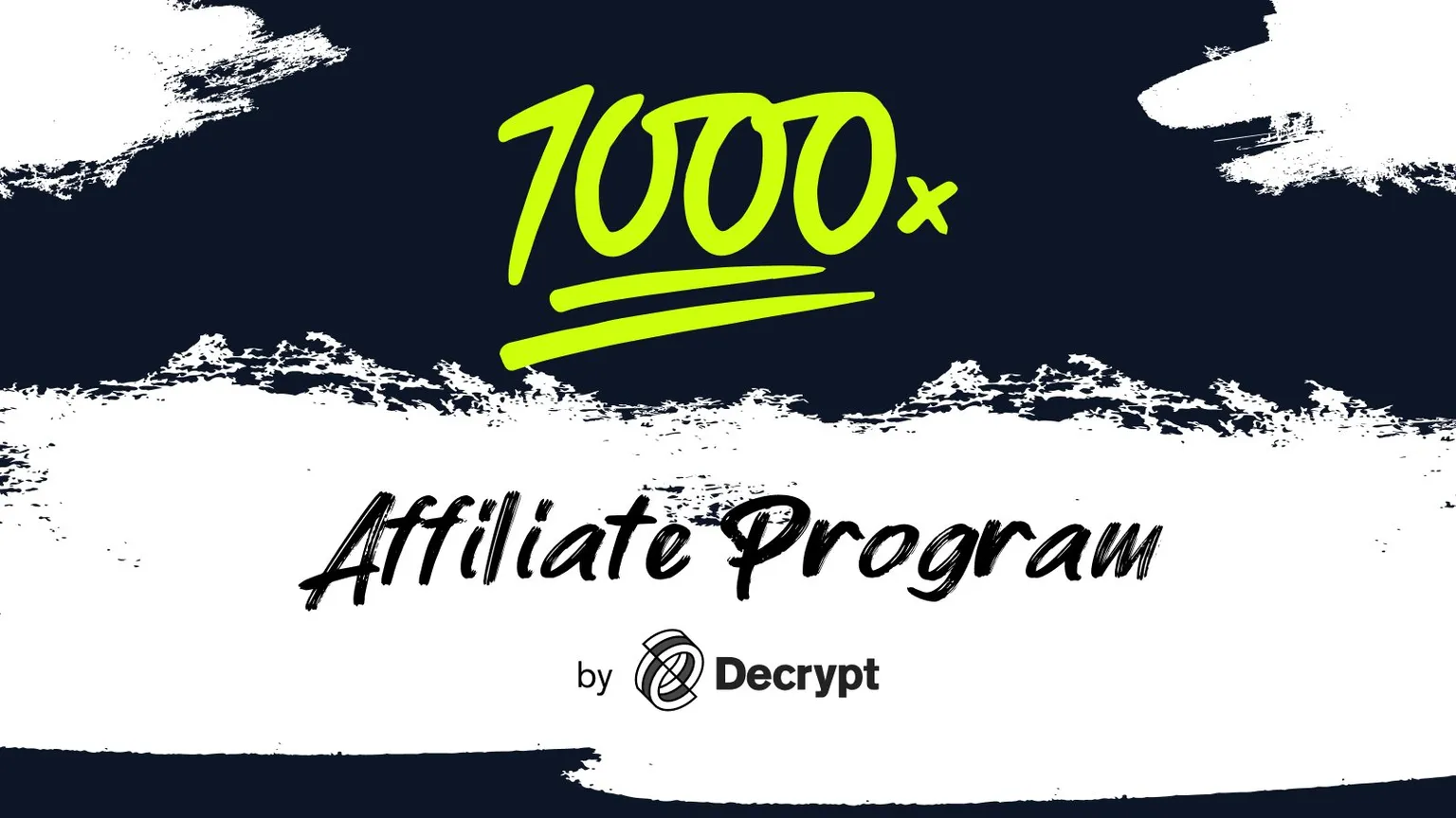 1000x Affiliate Program launches. Image: Decrypt
