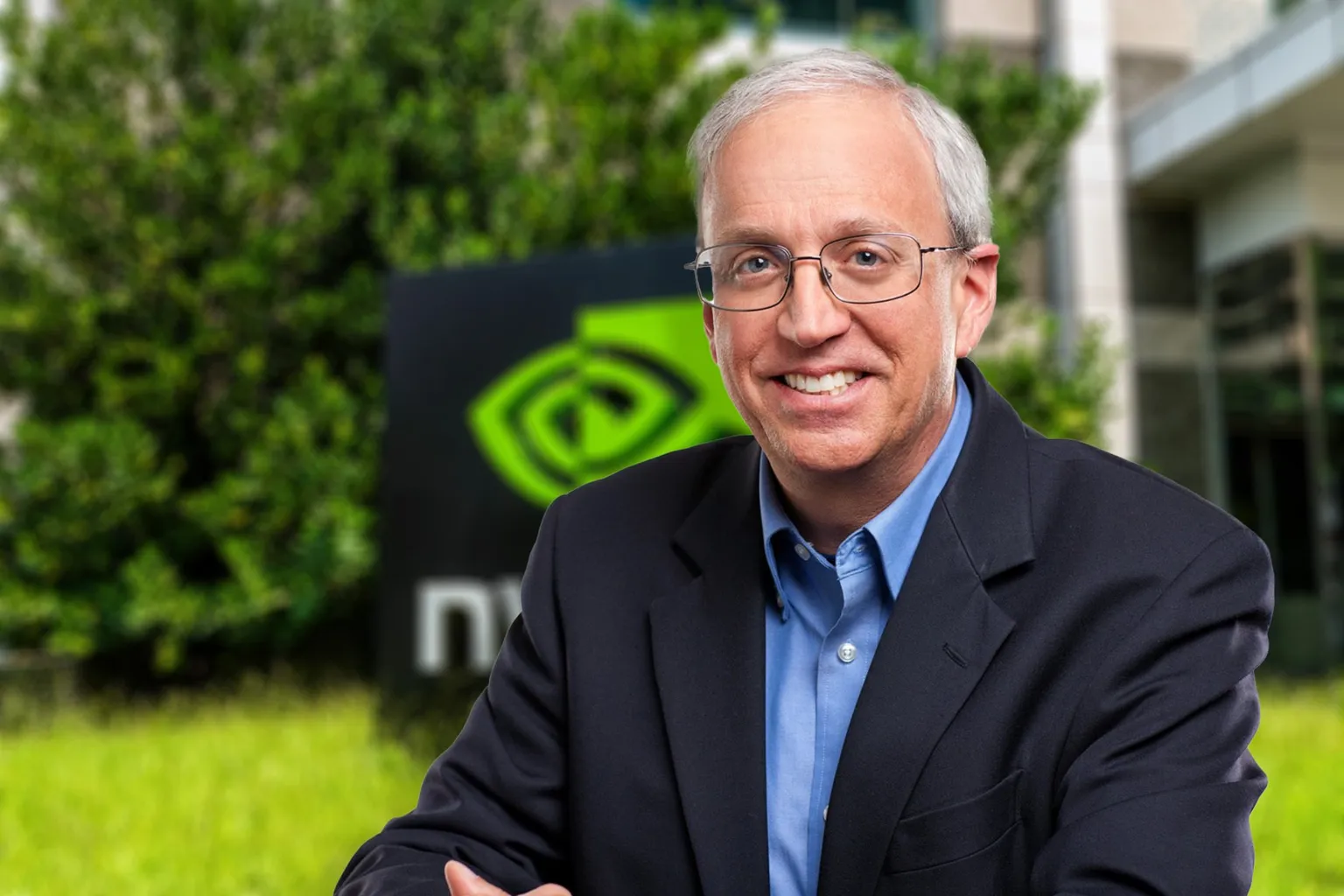 NVIDIA Chief Scientist William Dally. Images: NVIDIA/Jack Hong/Shutterstock