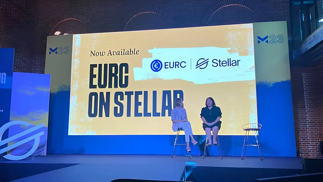 EURC is now available on Stellar. Image: Circle