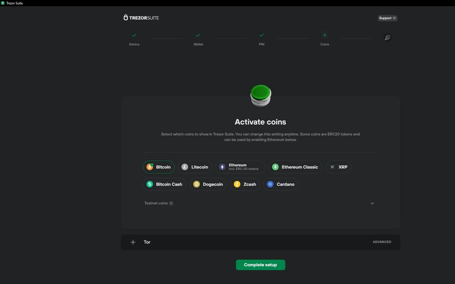 Trezor Suite