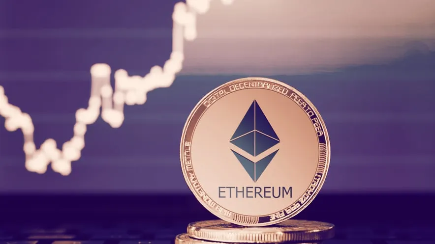 Ethereum's price. Image: Shutterstock