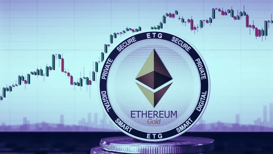 Ethereum gold. Image: Shutterstock