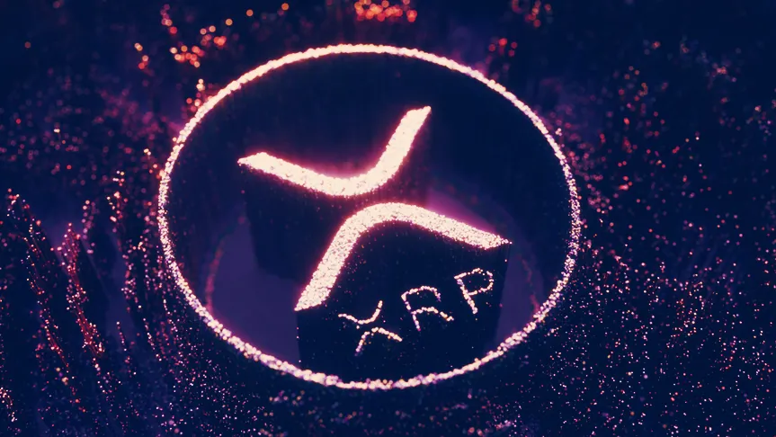 An XRP coin. Image: Shutterstock