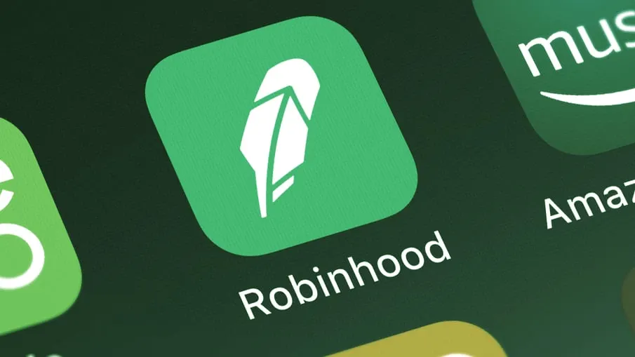 Robinhood app. Imagen: Shutterstock