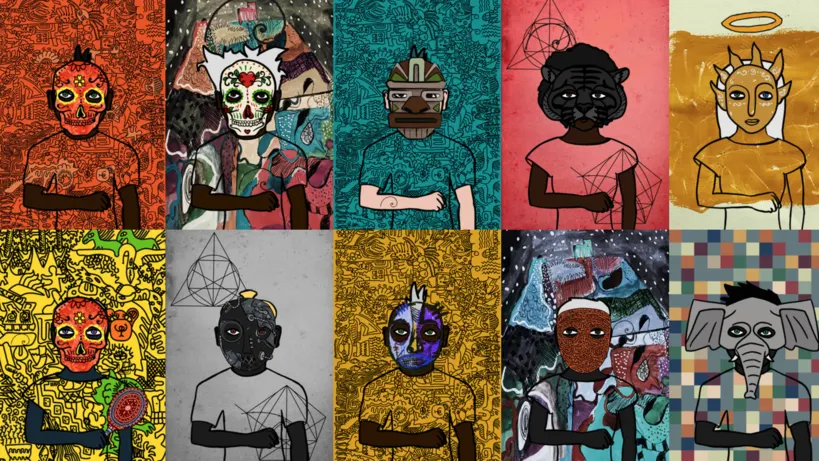 Hashmasks artwork. Image: Hashmasks