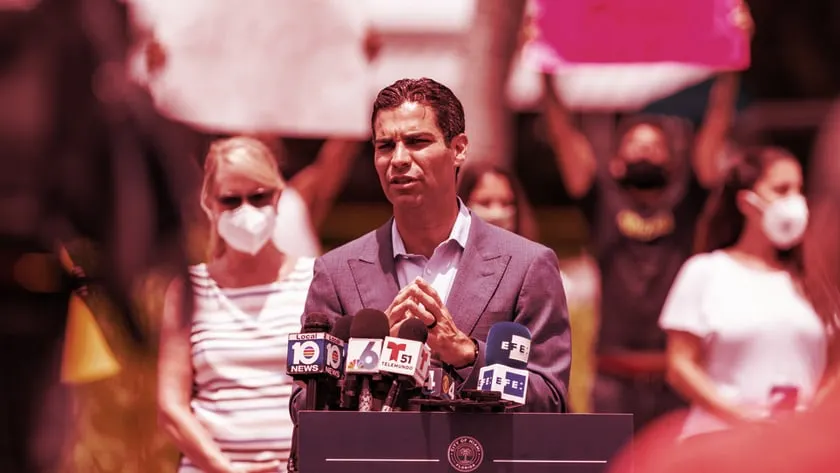 Miami Mayor Francis Suarez. Image: Shutterstock