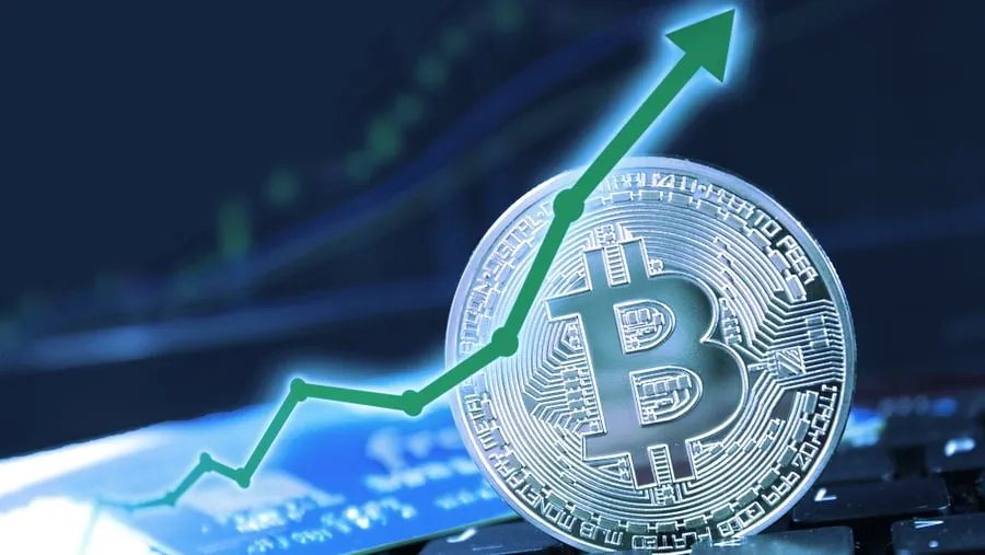 Bitcoin's price is increasing. Image: Shutterstock