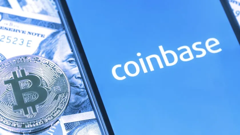 Coinbase. Imagen: Shutterstock