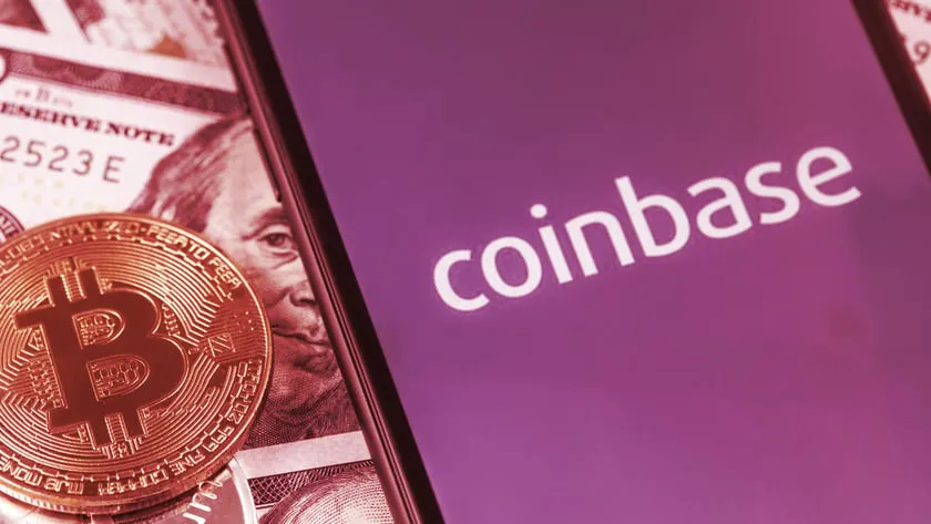 Coinbase. Imagen: Shutterstock