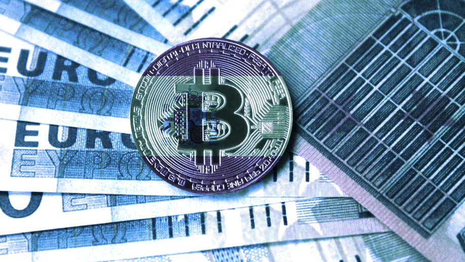 España y Bitcoin. Imagen: Shutterstock