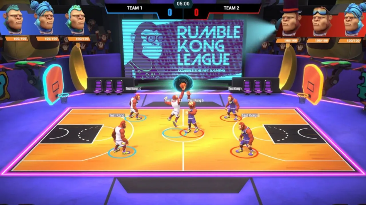 Hoops Game 'Rumble Kong League' Ditches Avalanche for Ethereum and Ronin