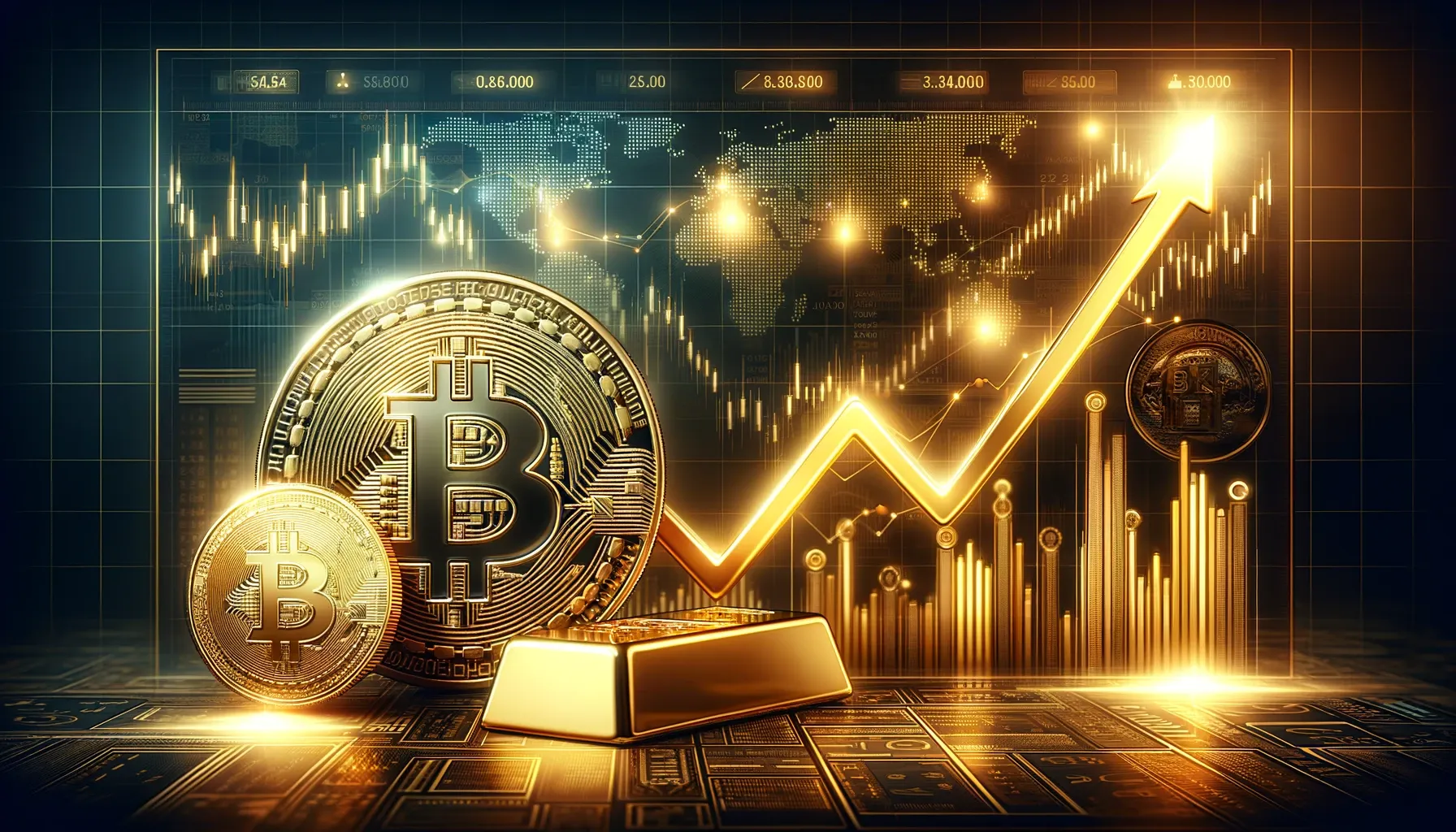 US Bitcoin ETFs Amass Over Half of Gold’s Holdings in First Year