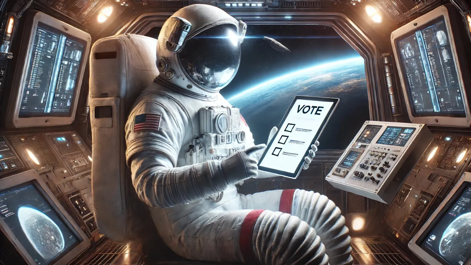 Here’s How US Astronauts Voted From Space