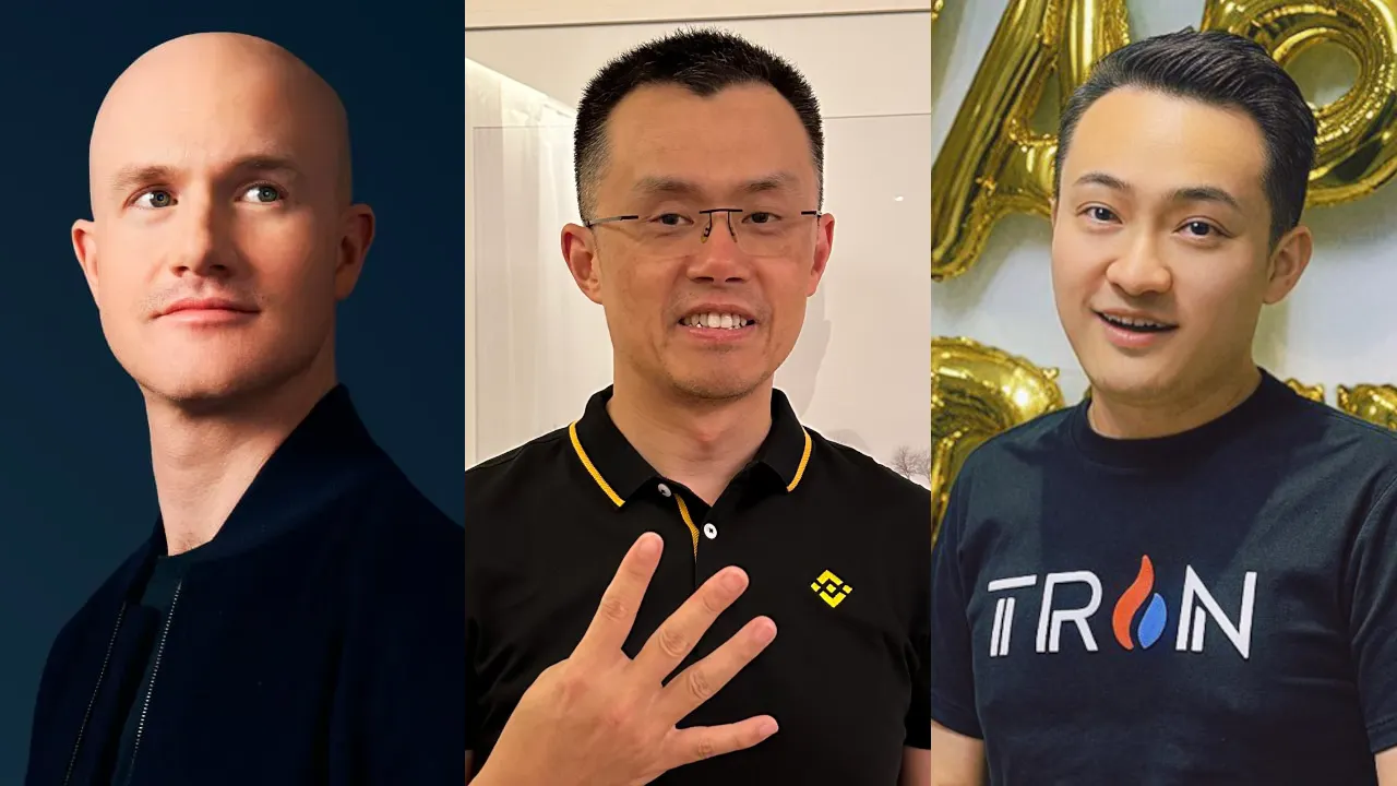 Binance, Coinbase and Tron Founders Trade Shots Over Exchange Listing Fees