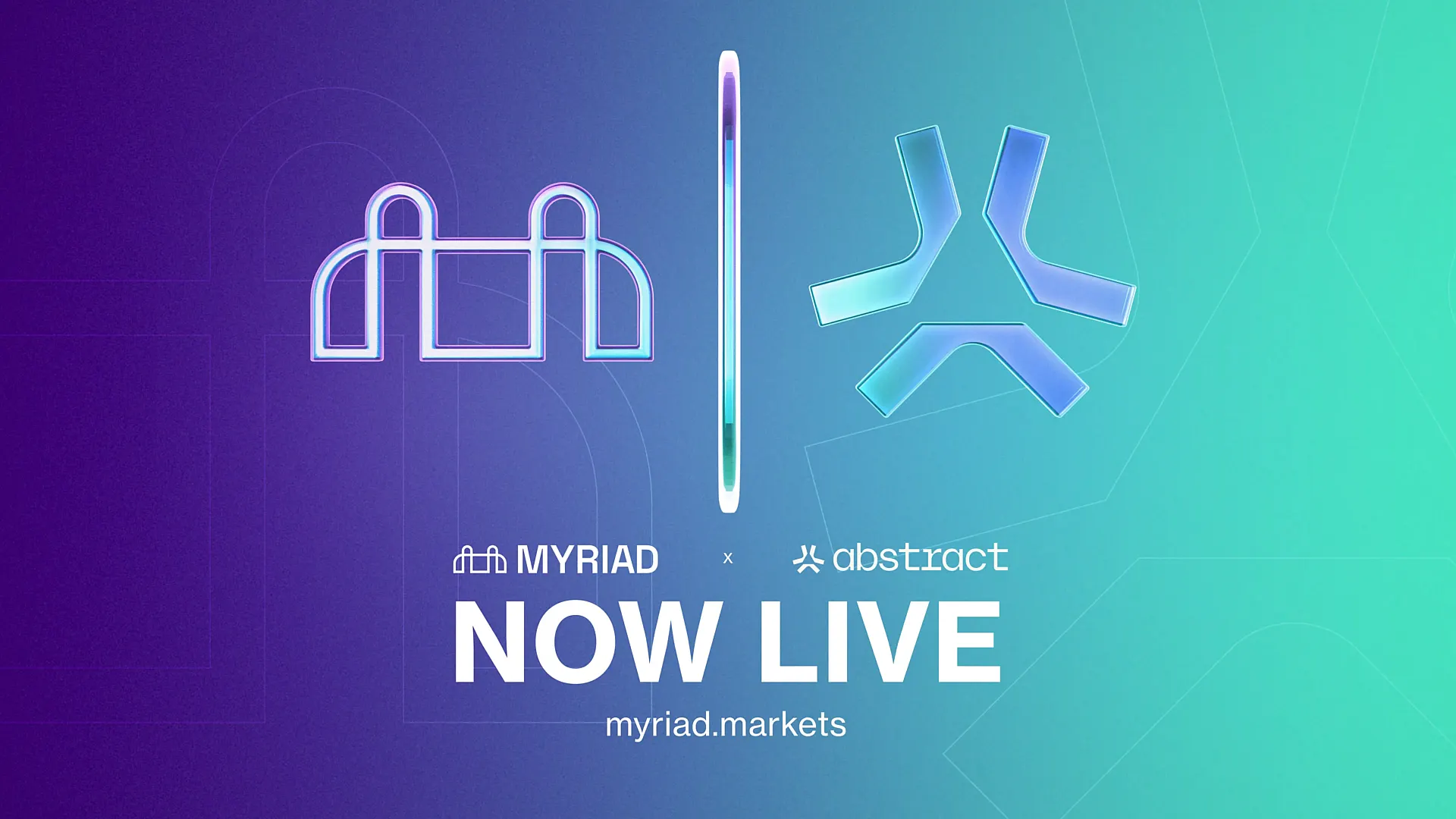 MYRIAD Launches on Abstract as Mainnet Goes Live