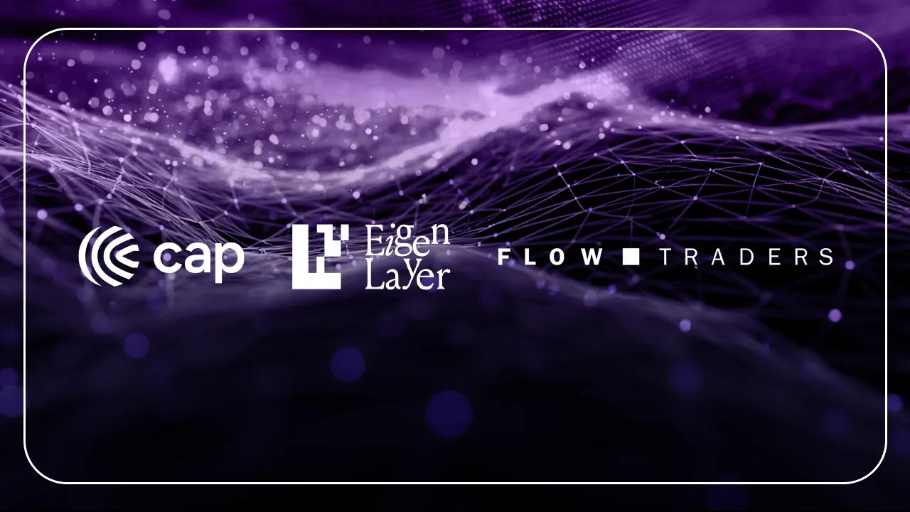Flow Traders Opens New Institutional Gateway to DeFi With Cap and EigenLayer