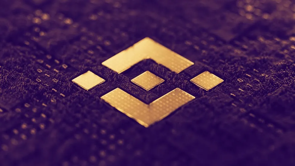 The Binance logo. Image: Shutterstock.