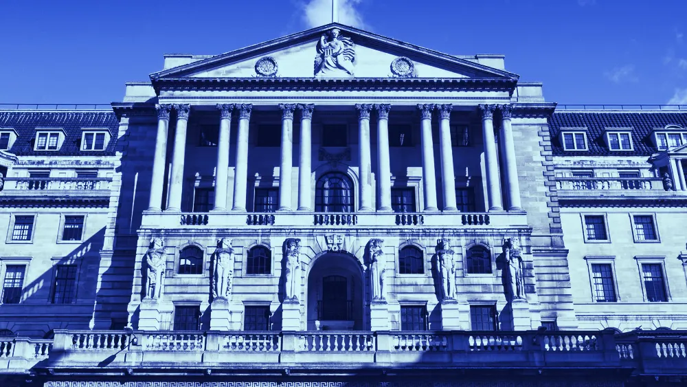 The Bank of England. Image: Shutterstock.