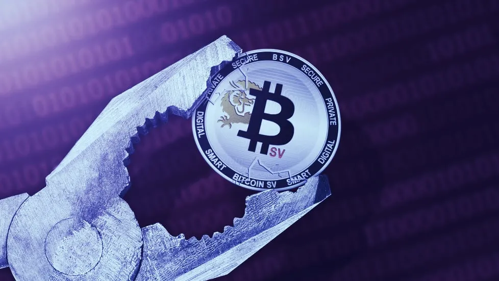 One entity might be in control of Bitcoin SV. Image: Shutterstock.