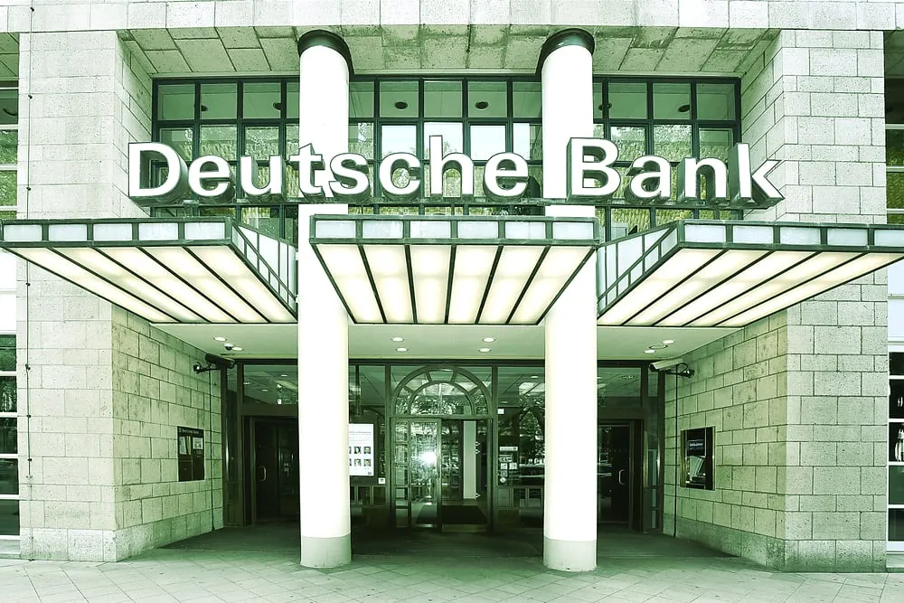 El Deutsche Bank está mirando el futuro del dinero. Imagen: Shutterstock.