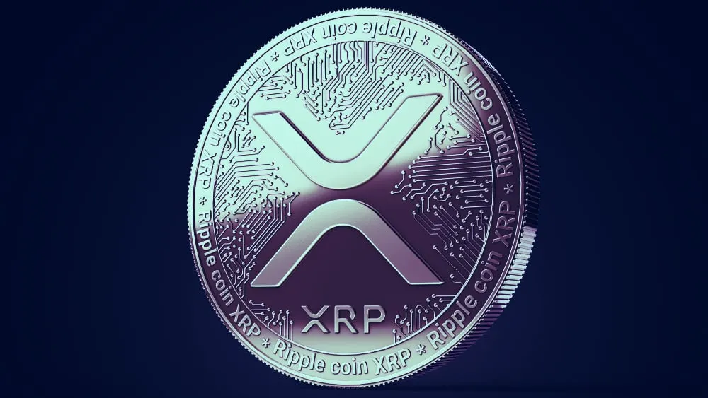 The price of XRP is up 5% today. Image: Shutterstock.