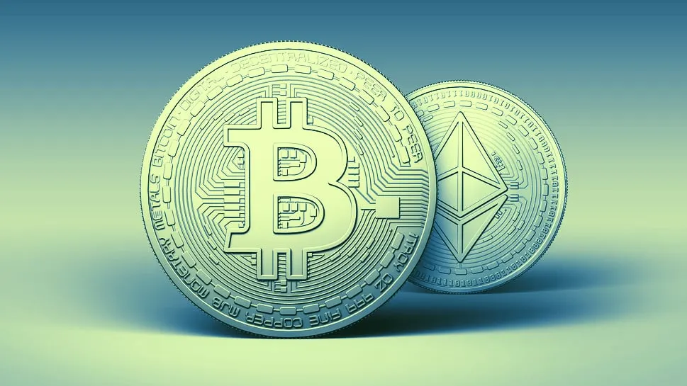 Bitcoin and Ethereum are the top two cryptocurrencies. Image: Shutterstock.