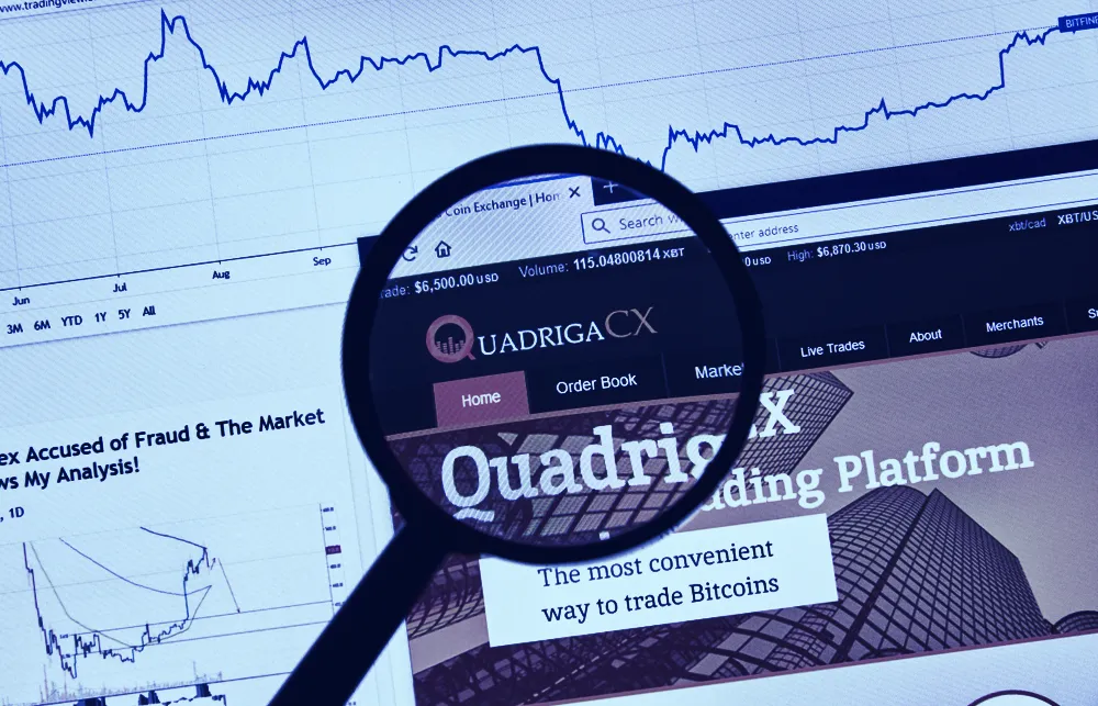 QuadrigaCX was labeled a “ponzi scheme” by the Ontario Securities Commission. Image: Shutterstock