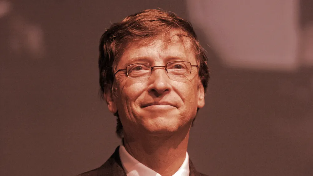 Microsoft founder Bill Gates. Image: Shutterstock.