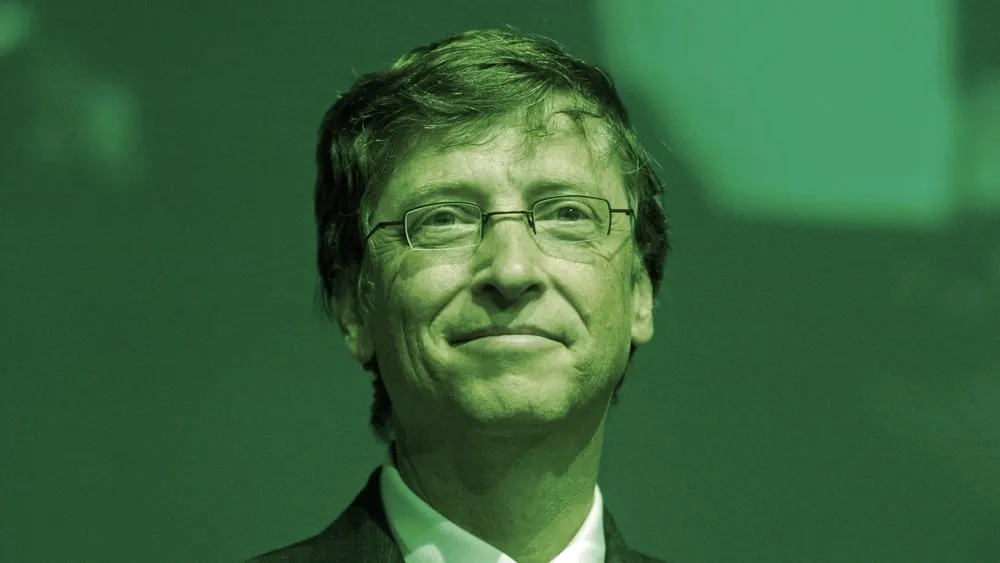 El fundador de Microsoft, Bill Gates. Imagen: Shutterstock.