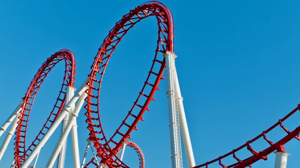 Rollercoaster. Image: Shutterstock