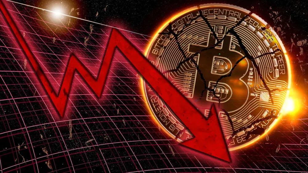 El precio de las criptomonedas ha caído repentinamente. Imagen: Shutterstock.