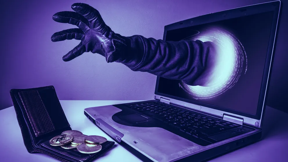 Crypto and crime. Image: Shutterstock