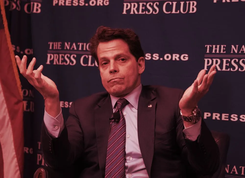 Anthony Scaramucci es el fundador y socio director de Skybridge Capital. Imagen: Shutterstock