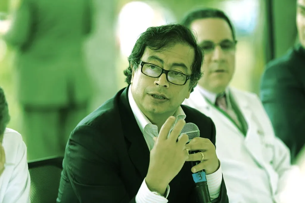 Gustavo Petro. Imagen: Wikimedia