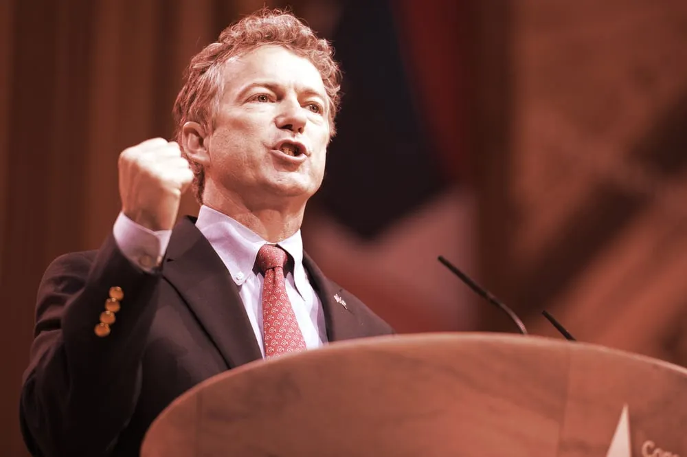 Rand Paul. Image: Shutterstock