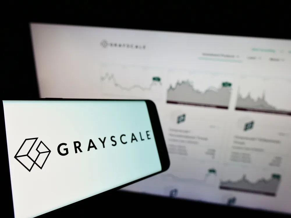 Grayscale Investments es el principal gestor de activos digitales. Imagen: Shutterstock.
