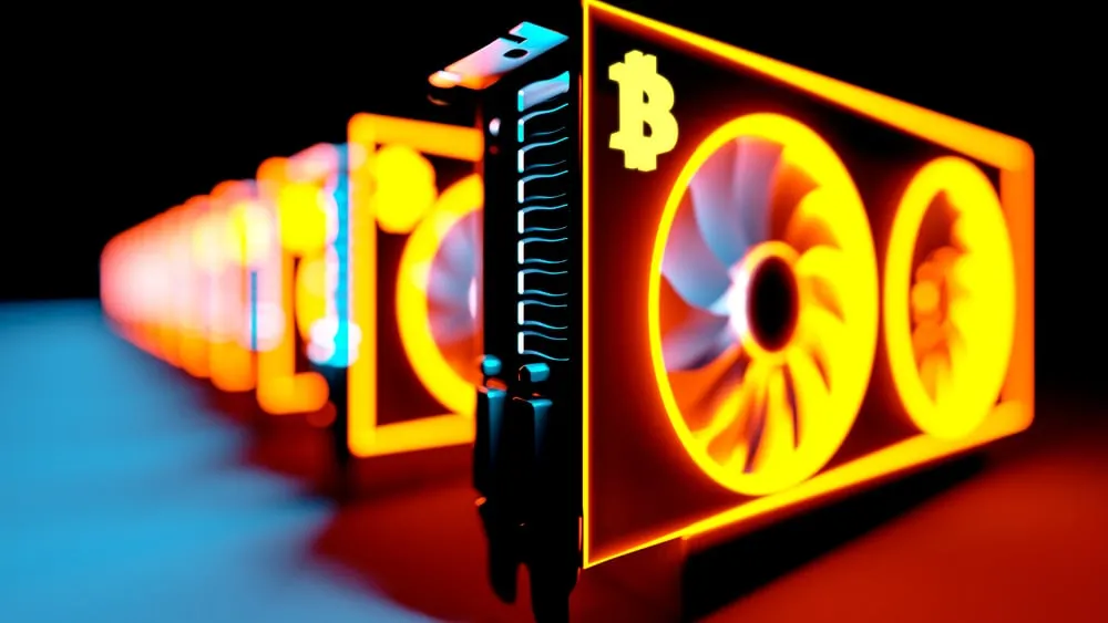 Bitcoin mining rig. Image: Shutterstock