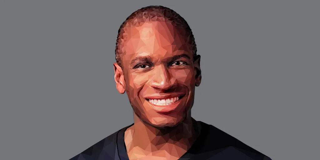 BitMEX founder Arthur Hayes on the gm from Decrypt podcast. (Art: Grant Kempster)