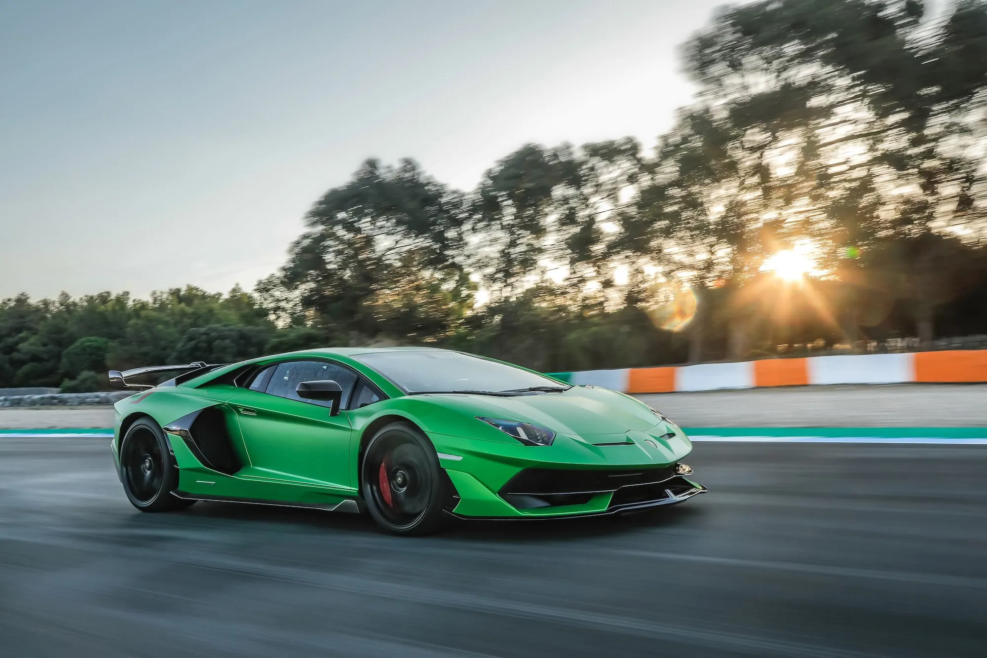 The limited edition Aventador SVJ. IMAGE: Lamborghini 