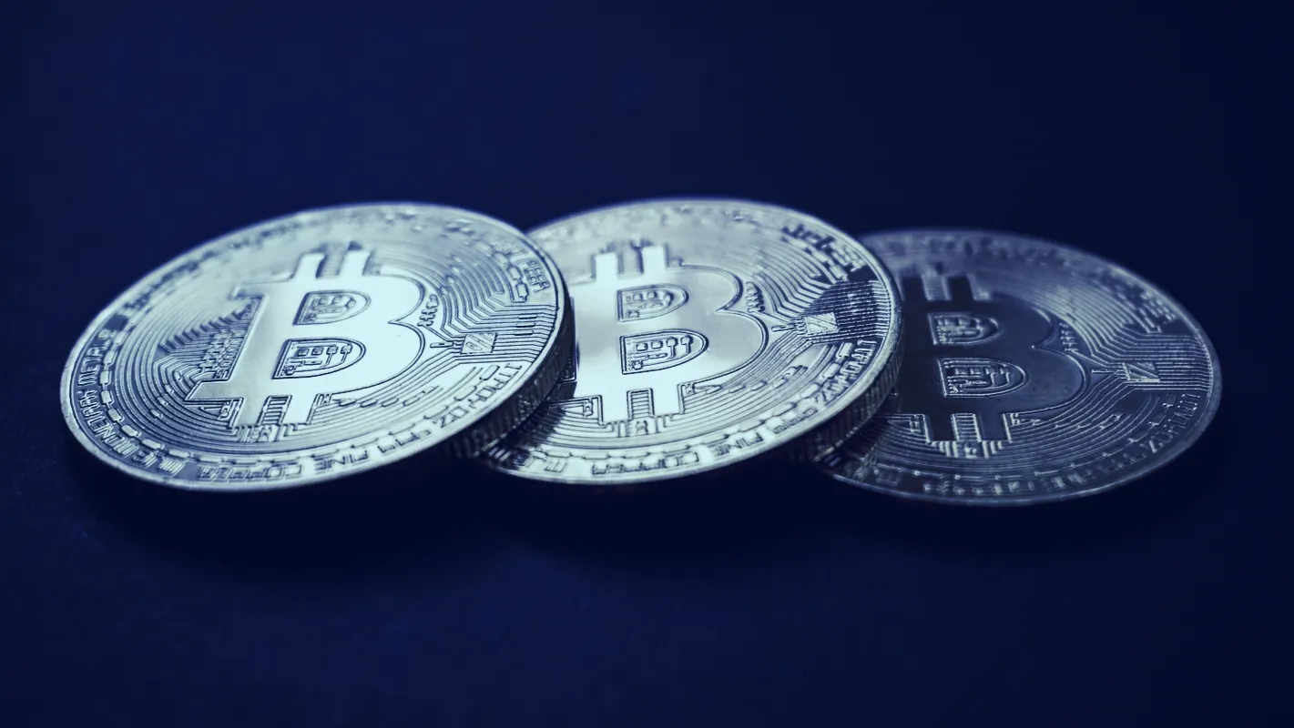 Three Bitcoin coins. Image: Unsplash.
