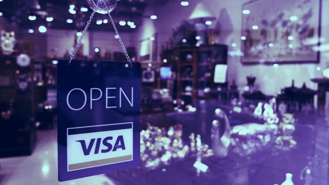 Visa in a shop. Remember shops? Image: Shutterstock.