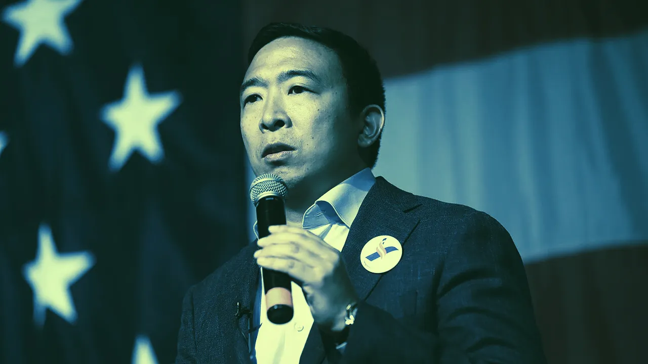 Yang will continue to tackle issues including the “data dividend” and universal basic income. (IMAGE: Wikimedia)