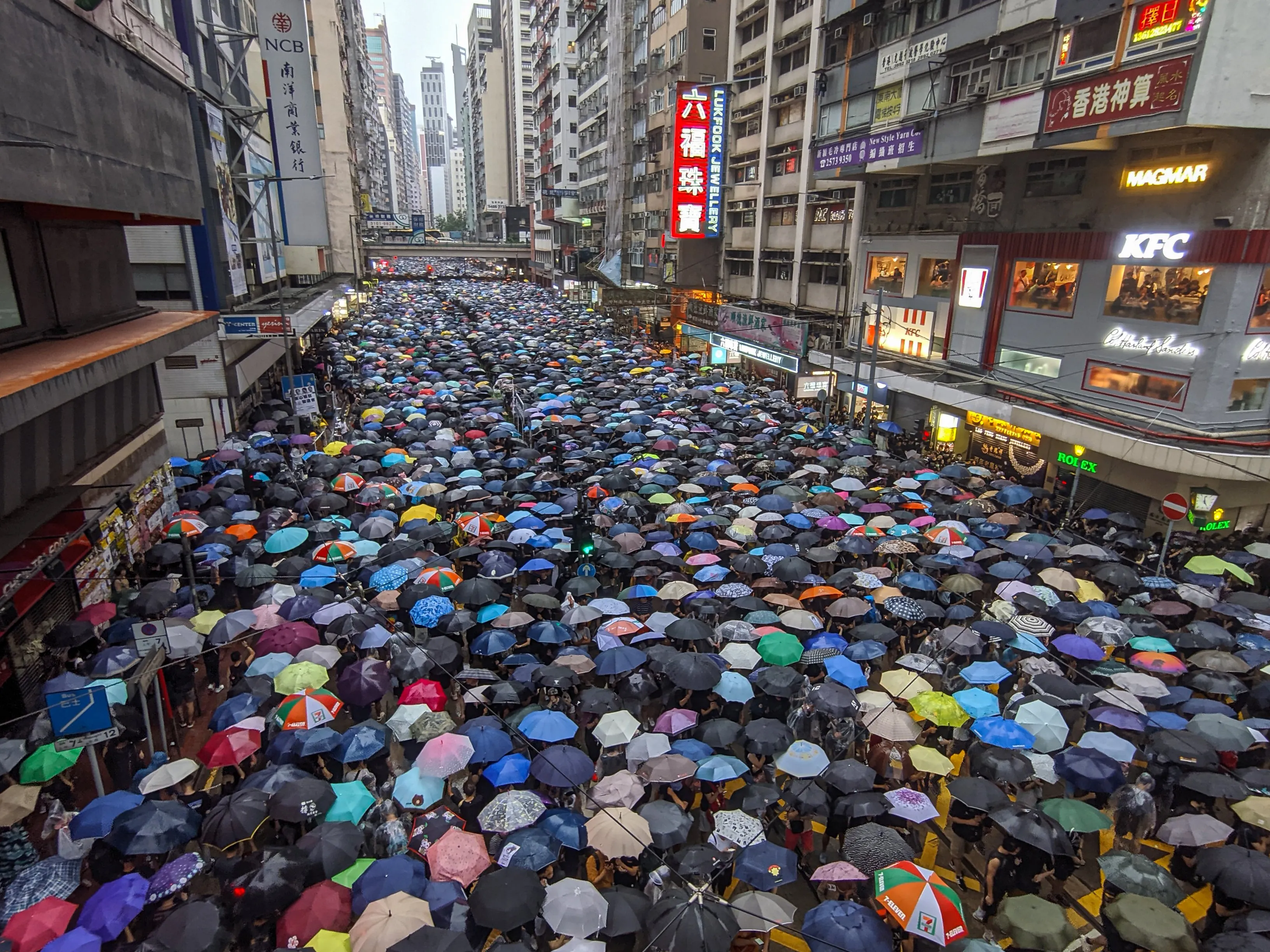 Protesta descentralizada