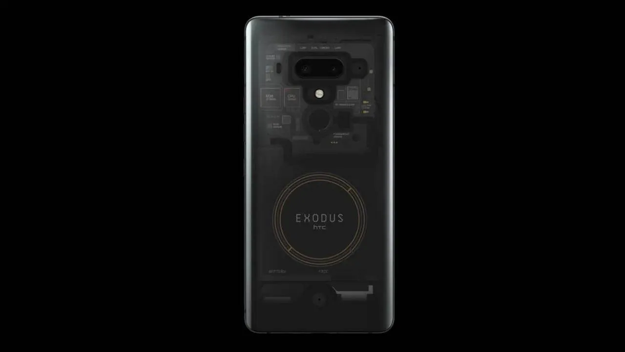 HTC Exodus cryptophone