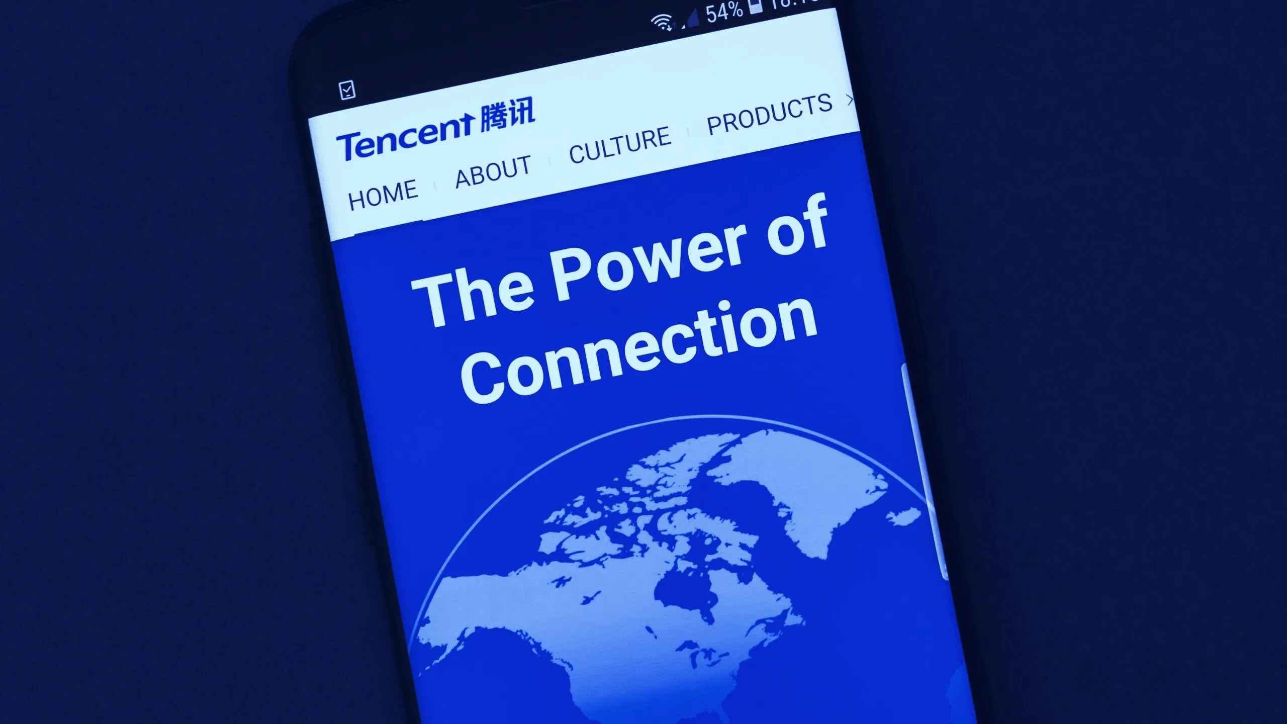 Tech giant Tencent is embracing blockchain.