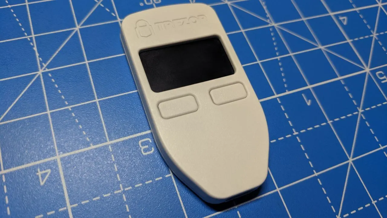 How to set up a Trezor Model One 