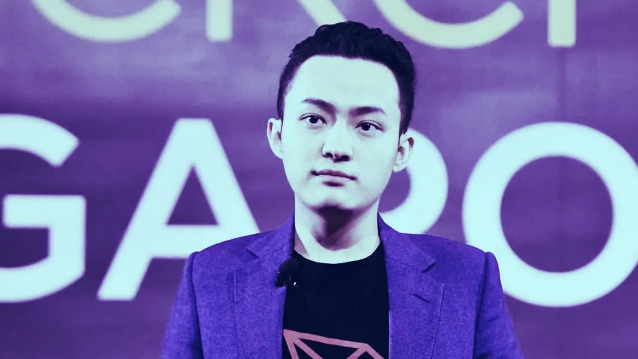 Tron founder Justin Sun. Image: Tron Foundation